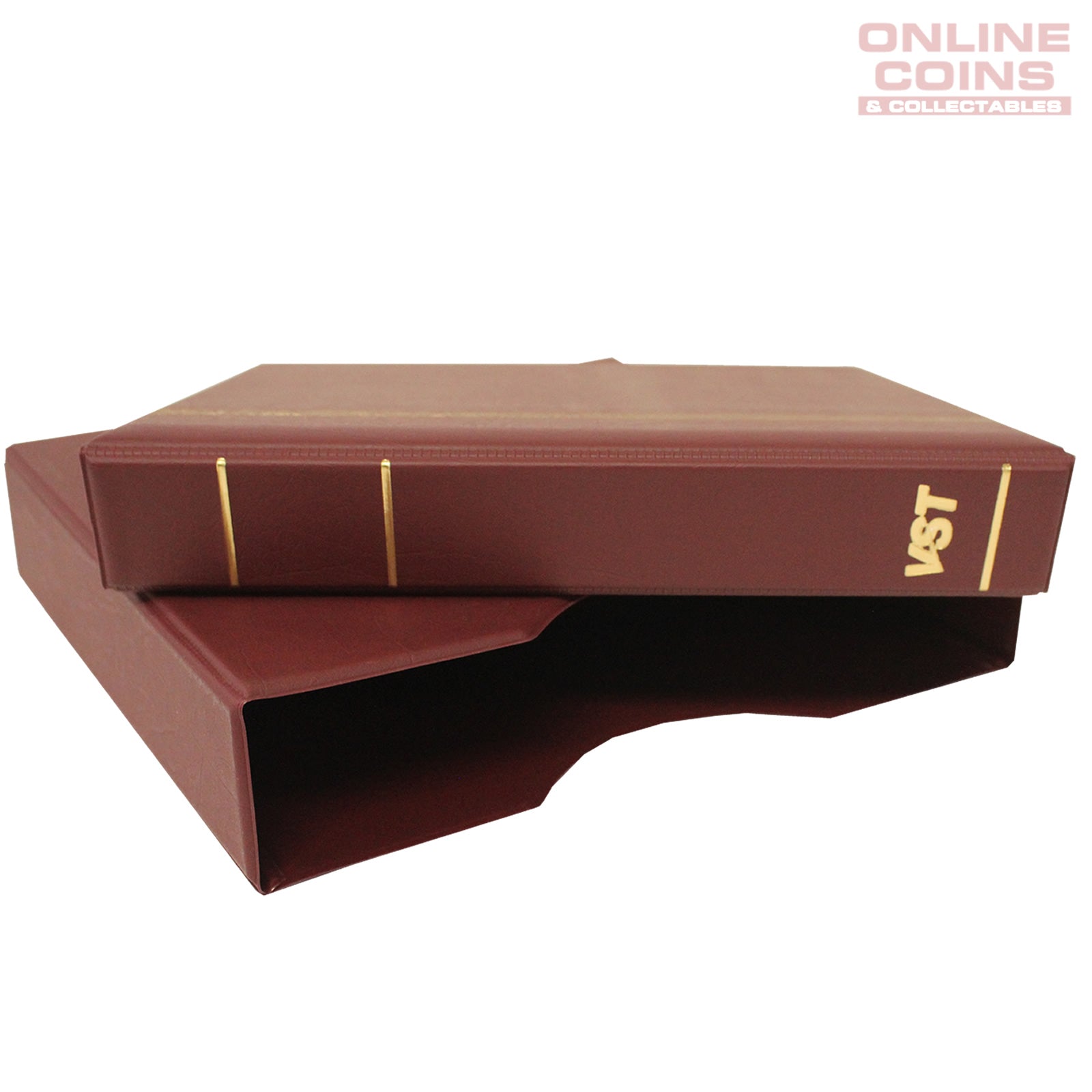 Windsor VST Ringbinder Inc. Slipcase 295x280mm - Burgundy